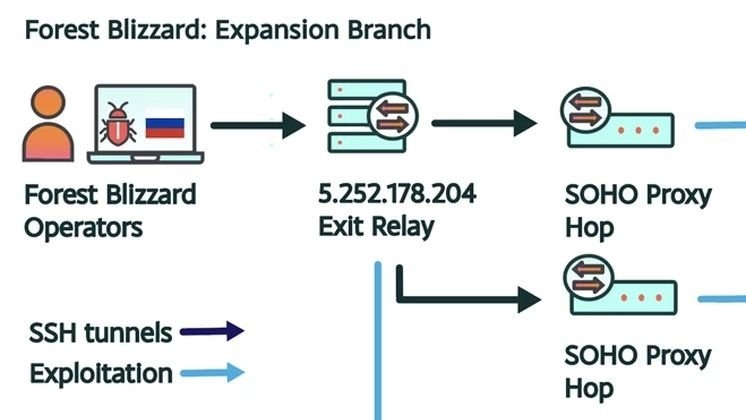 حملة FrostArmada: APT28 الروسية تستغل أجهزة التوجيه المنزلية في هجمات DNS عالمية
