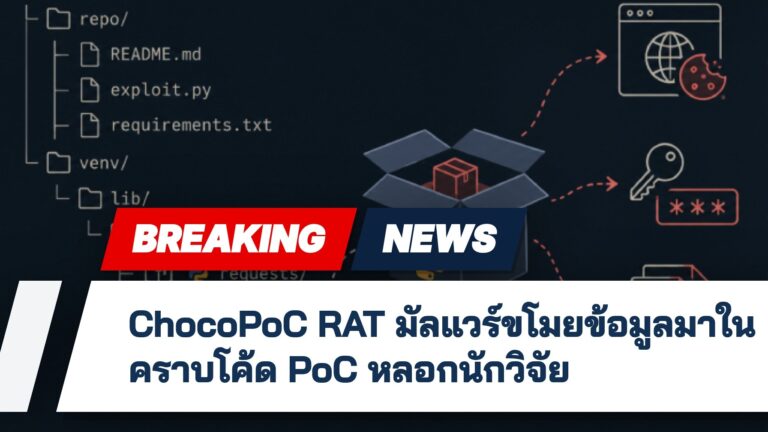 برمجية ChocoPoC تستهدف الباحثين الأمنيين عبر مستودعات PoC مزيفة