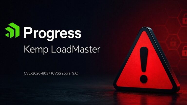ثغرة خطيرة في Progress Kemp LoadMaster تواجه محاولات استغلال نشطة