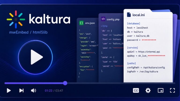 ثغرات غير مرقعة في Kaltura mwEmbed تهدد الخوادم